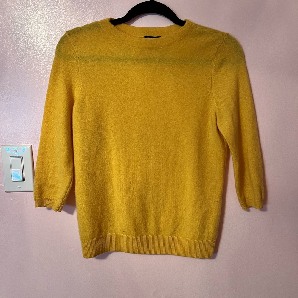 Talbots Women's Golden Crew Neck Sweater